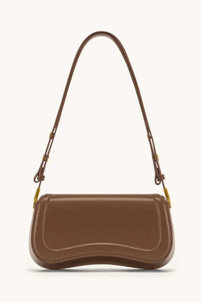Sabine Shoulder Bag - PU Leather Sleek Buckle Design