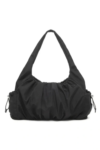 Isadora Crossbody Bag - Nylon Pleated Compact Carry