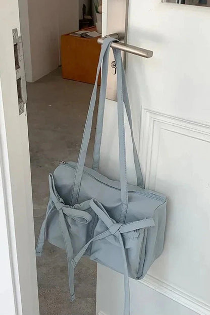 Celine Bow Tie Bag - PU Leather Charming Bow Details