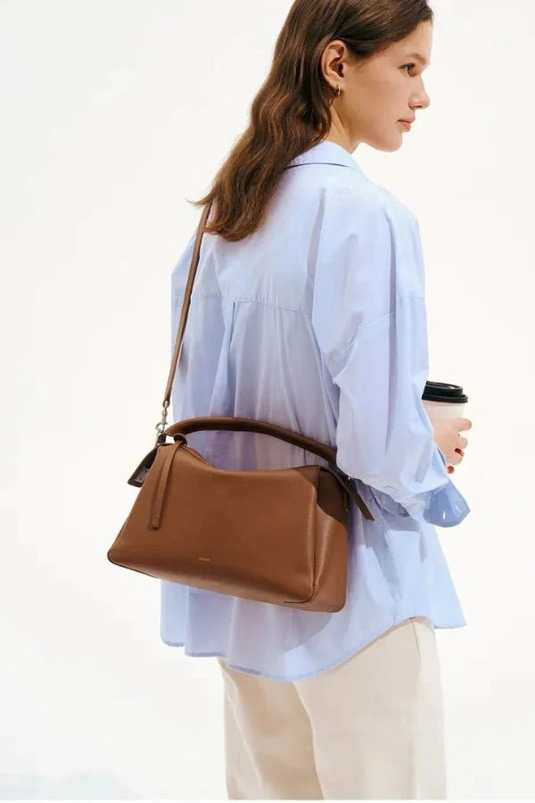 Monae Crossbody Bag - PU Leather Structured Everyday Carry