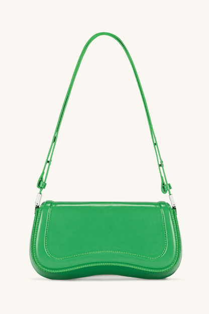 Sabine Shoulder Bag - PU Leather Sleek Buckle Design