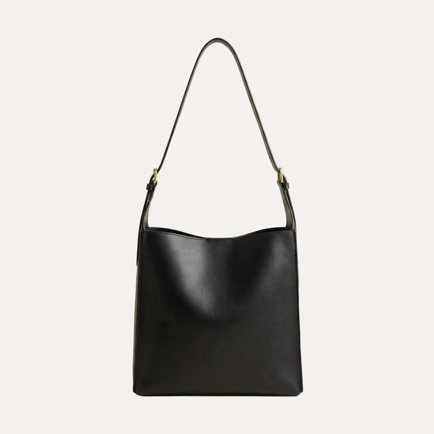 Ava Bucket Bag - Minimalist PU Leather Shoulder Bag
