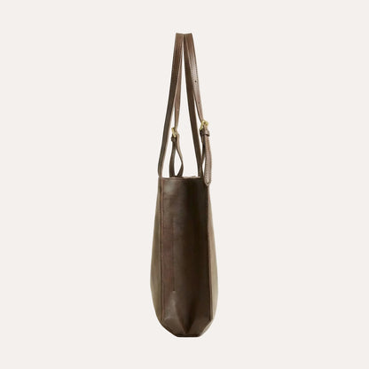 Ava Bucket Bag - Minimalist PU Leather Shoulder Bag