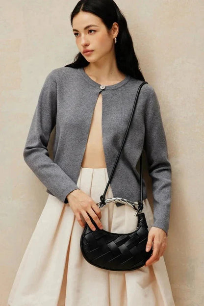 Willow Hobo Bag - PU Leather Braided Shoulder Carry