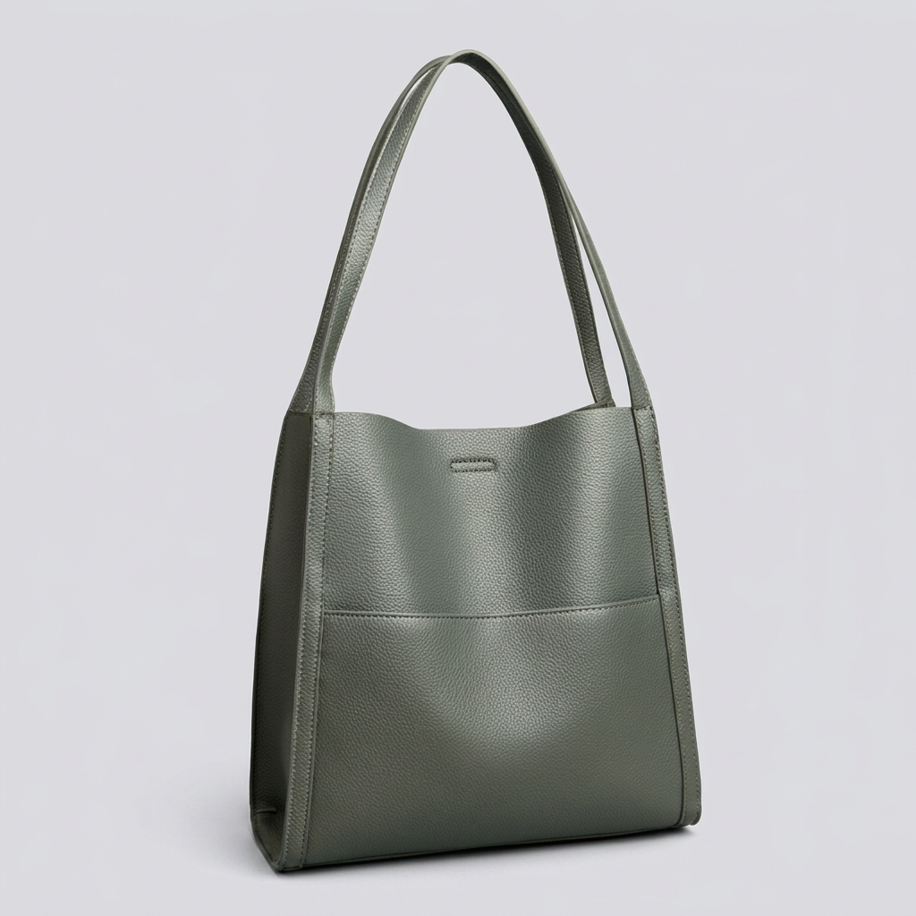 Margot™ Leather Tote Bag - Plus size model