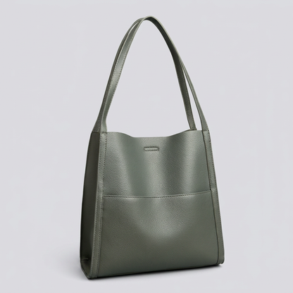Margot™ Leather Tote Bag - Plus size model