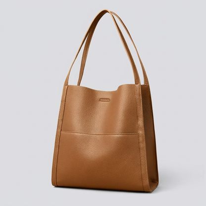 Margot™ Leather Tote Bag - Plus size model