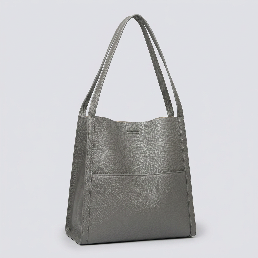 Margot™ Leather Tote Bag - Plus size model