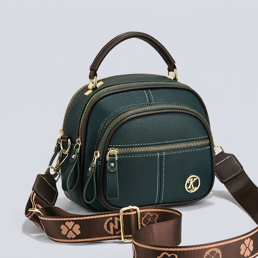 Megan™ Crossbody Bag - Plus size model