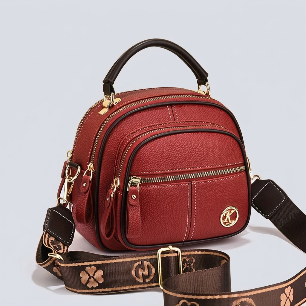 Megan™ Crossbody Bag - Plus size model