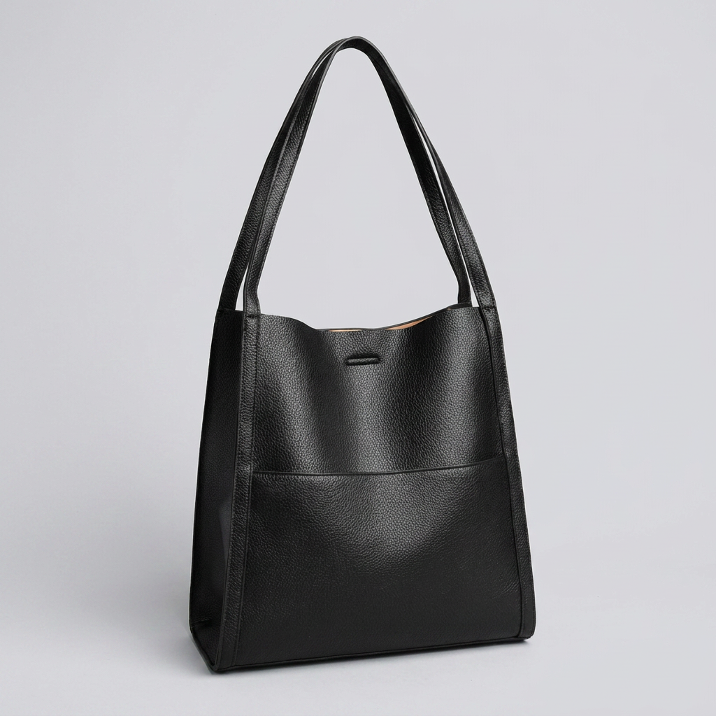 Margot™ Leather Tote Bag - Plus size model