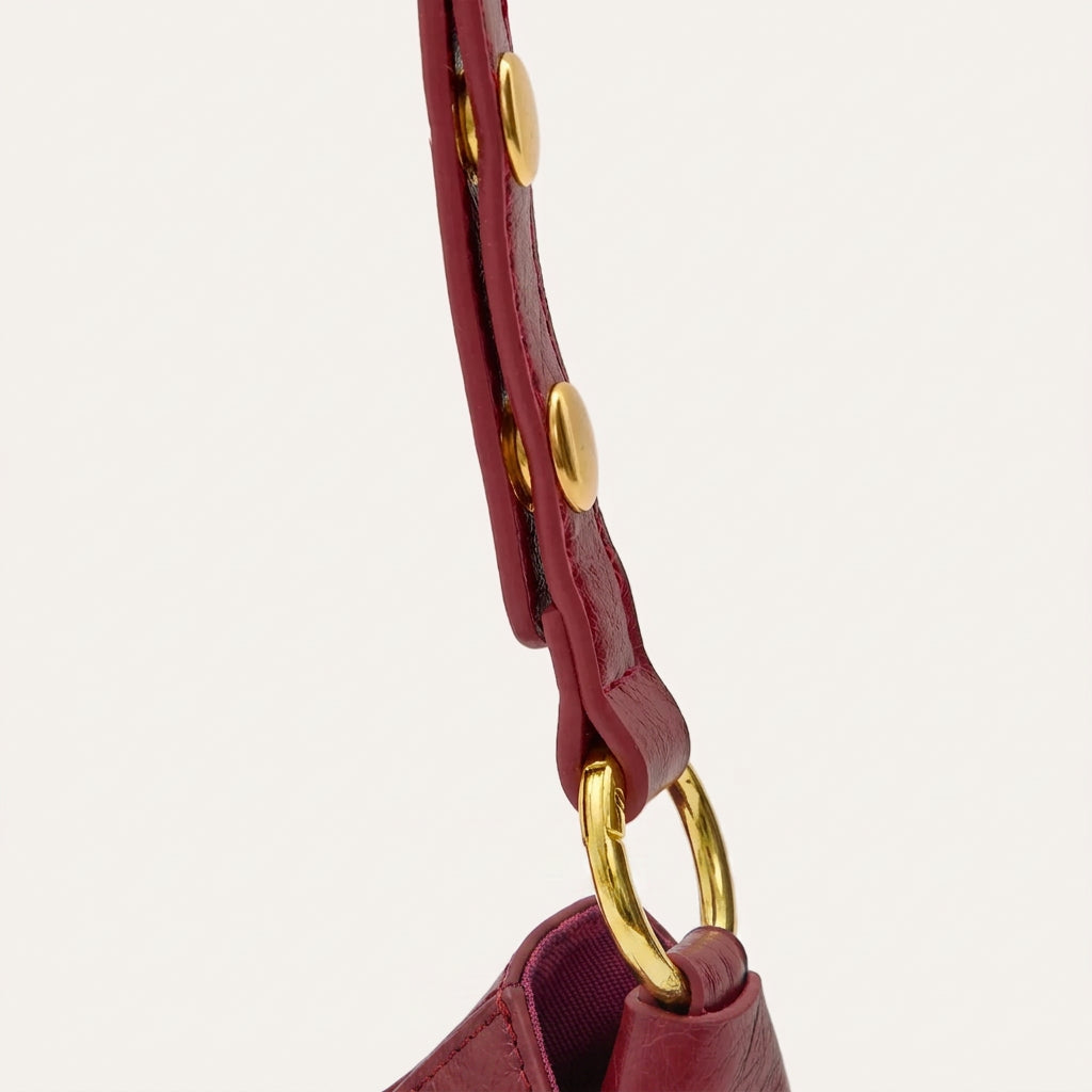 Leya Crossbody Bag | Vegan Leather, Adjustable Strap - Plus size model