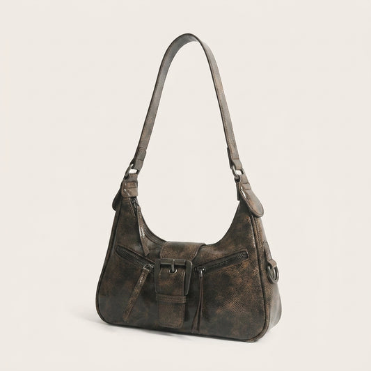 Breezy Crossbody Bag | Premium Vegan Leather, Y2K Inspired - Plus size model