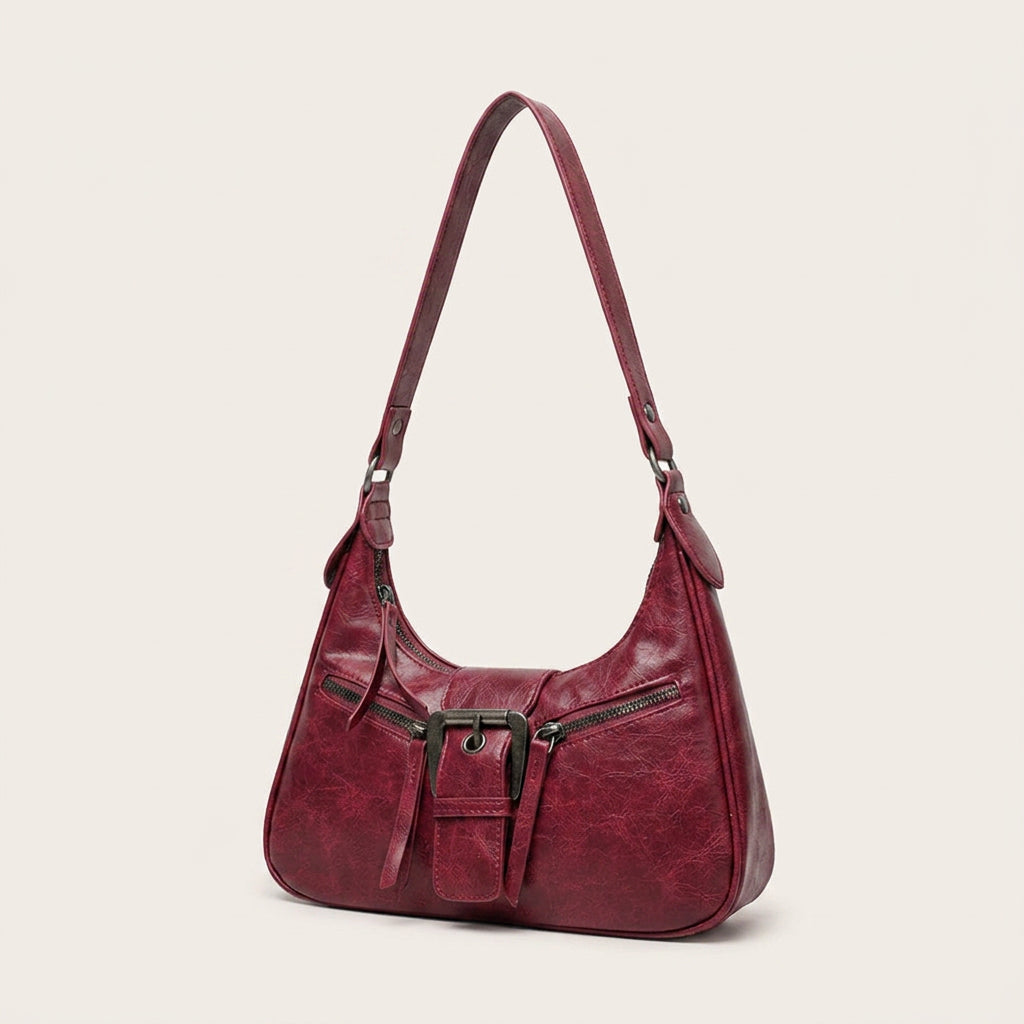 Breezy Crossbody Bag | Premium Vegan Leather, Y2K Inspired - Plus size model