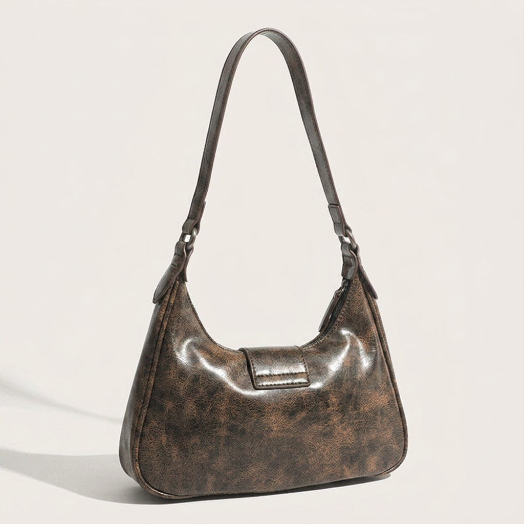 Breezy Crossbody Bag | Premium Vegan Leather, Y2K Inspired - Plus size model