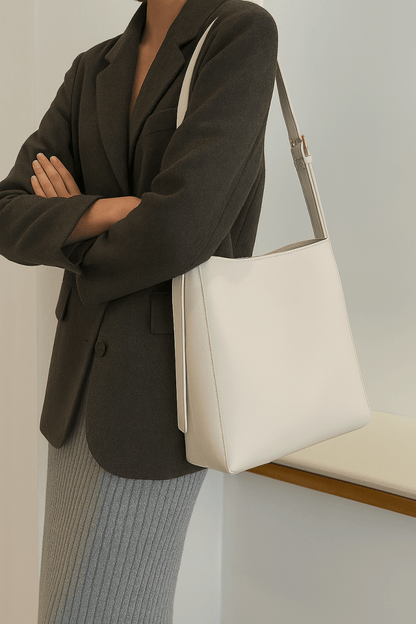 Kinsley Shoulder Bag - PU Leather Everyday Carryall
