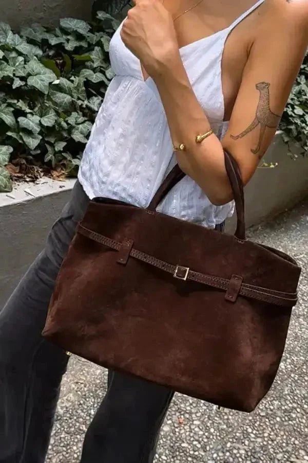 Arista Tote Bag - PU Leather Spacious Everyday Carry