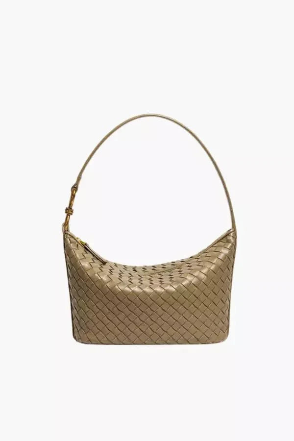 Verity Hobo Bag - PU Leather Woven Everyday Carry