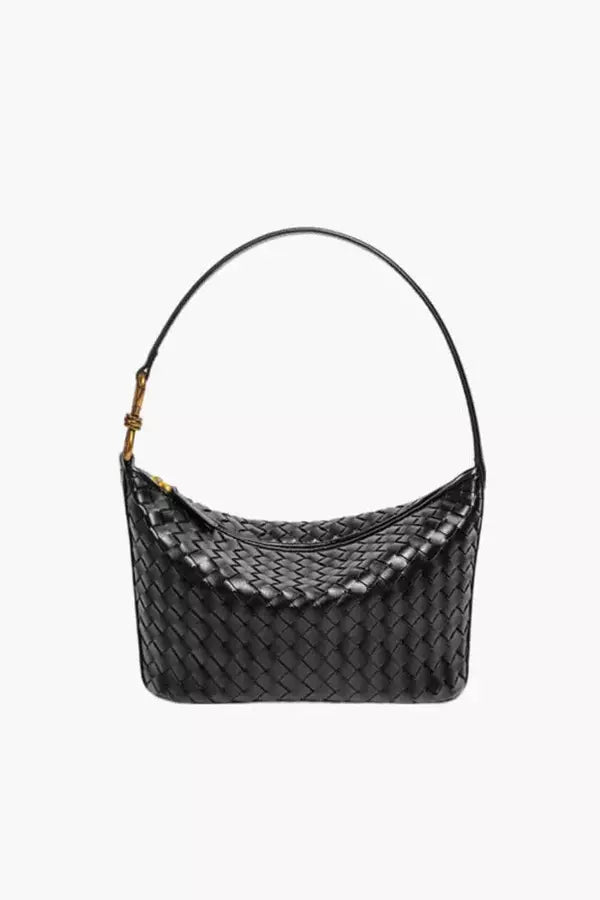 Verity Hobo Bag - PU Leather Woven Everyday Carry