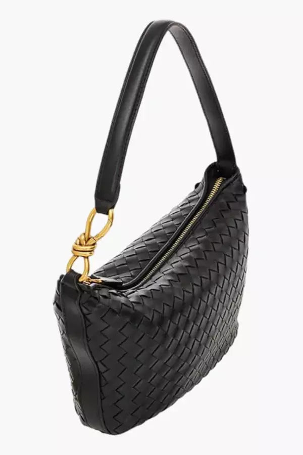 Verity Hobo Bag - PU Leather Woven Everyday Carry