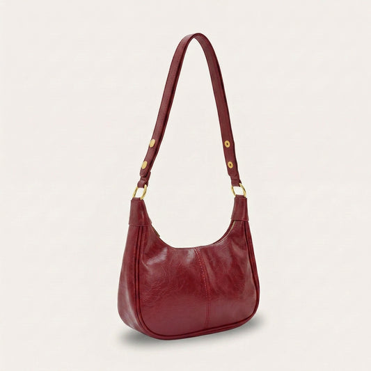 Leya Crossbody Bag | Vegan Leather, Adjustable Strap - Plus size model