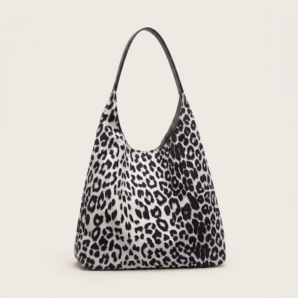 Mila Daily Hobo Bag - Soft Suede-Effect Single Strap - Plus size model