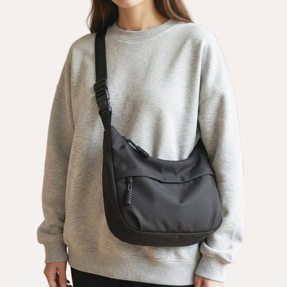 Lightweight Nylon Shoulder Bag
