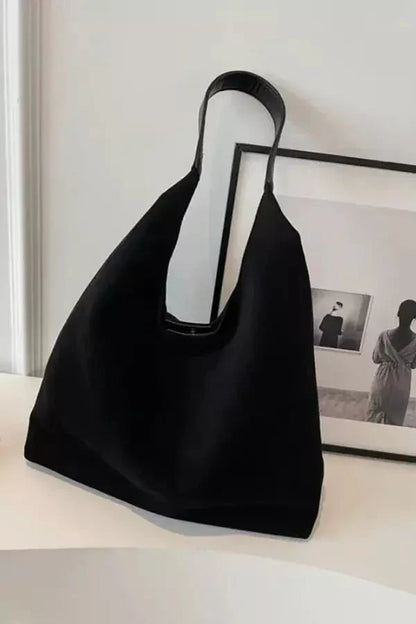 Clarice Hobo Bag - Suede Spacious Multipurpose Carry