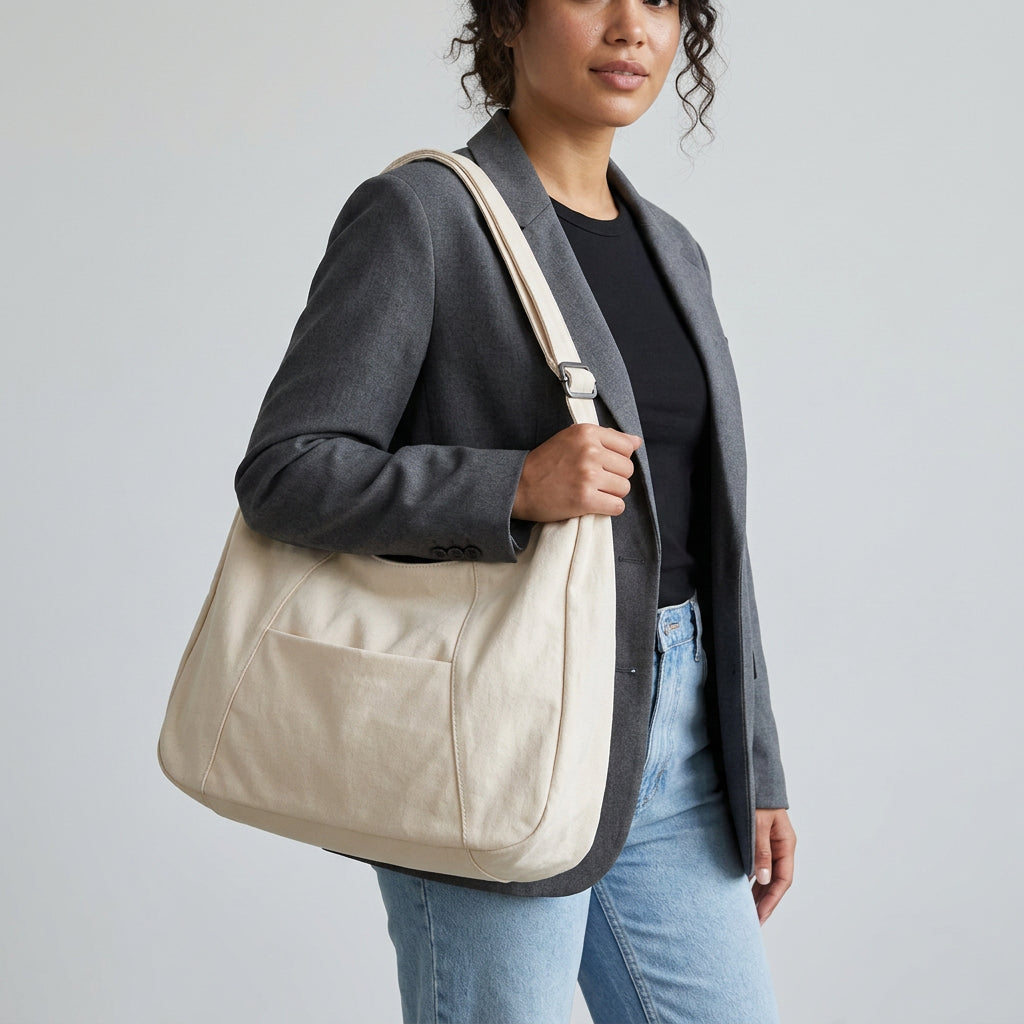Dayah | Tote Bag - Plus size model
