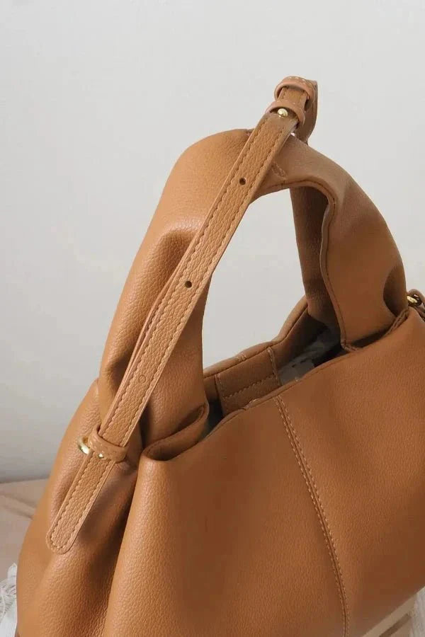 Audrey Hobo Bag - PU Leather Everyday Versatility