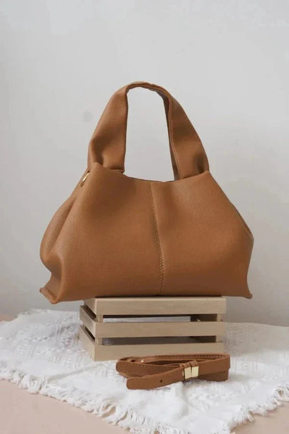 Audrey Hobo Bag - PU Leather Everyday Versatility