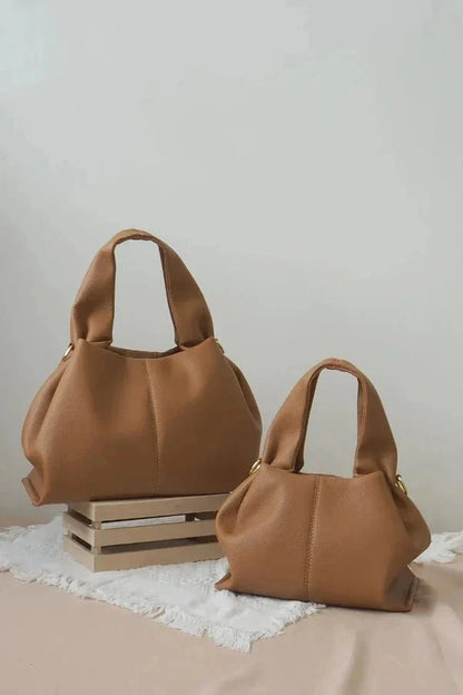 Audrey Hobo Bag - PU Leather Everyday Versatility