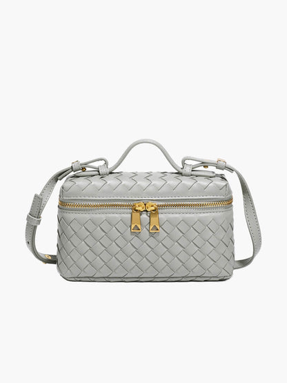 Lyssa Hobo Bag - PU Leather Woven Everyday Carry