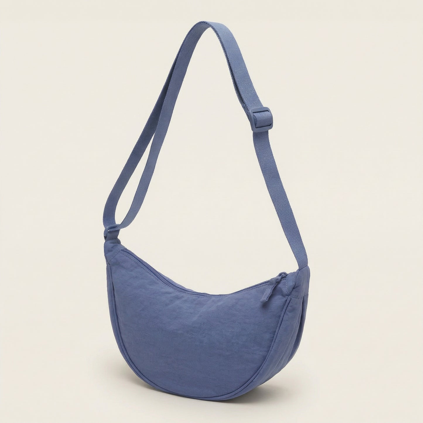 Sola Black Shoulder Bag | Nylon, Adjustable Strap for Women