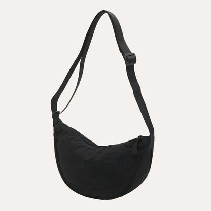 Nylon Shoulder Bag with Adjustable Strap