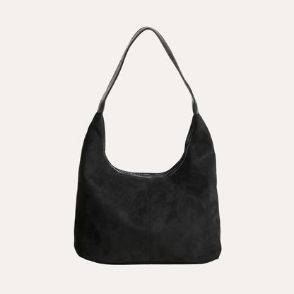 Sura Daily Tote Bag | Vegan Leather, Chic Suede Look