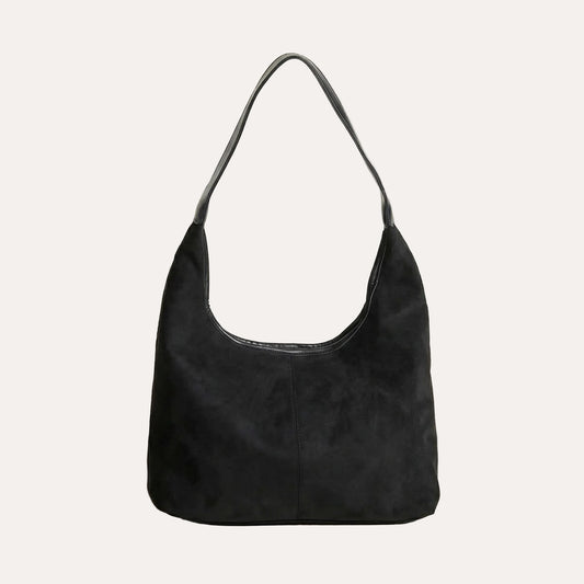 Sura Daily Tote Bag | Vegan Leather, Chic Suede Look
