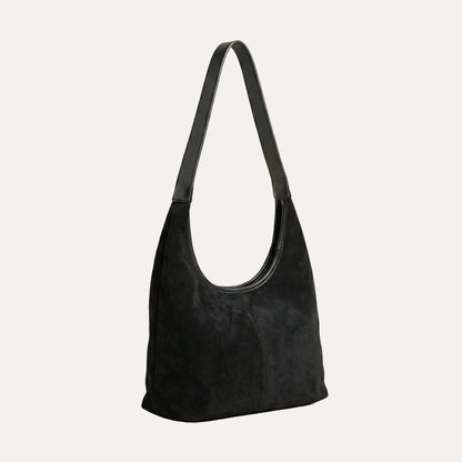 Sura Daily Tote Bag | Vegan Leather, Chic Suede Look