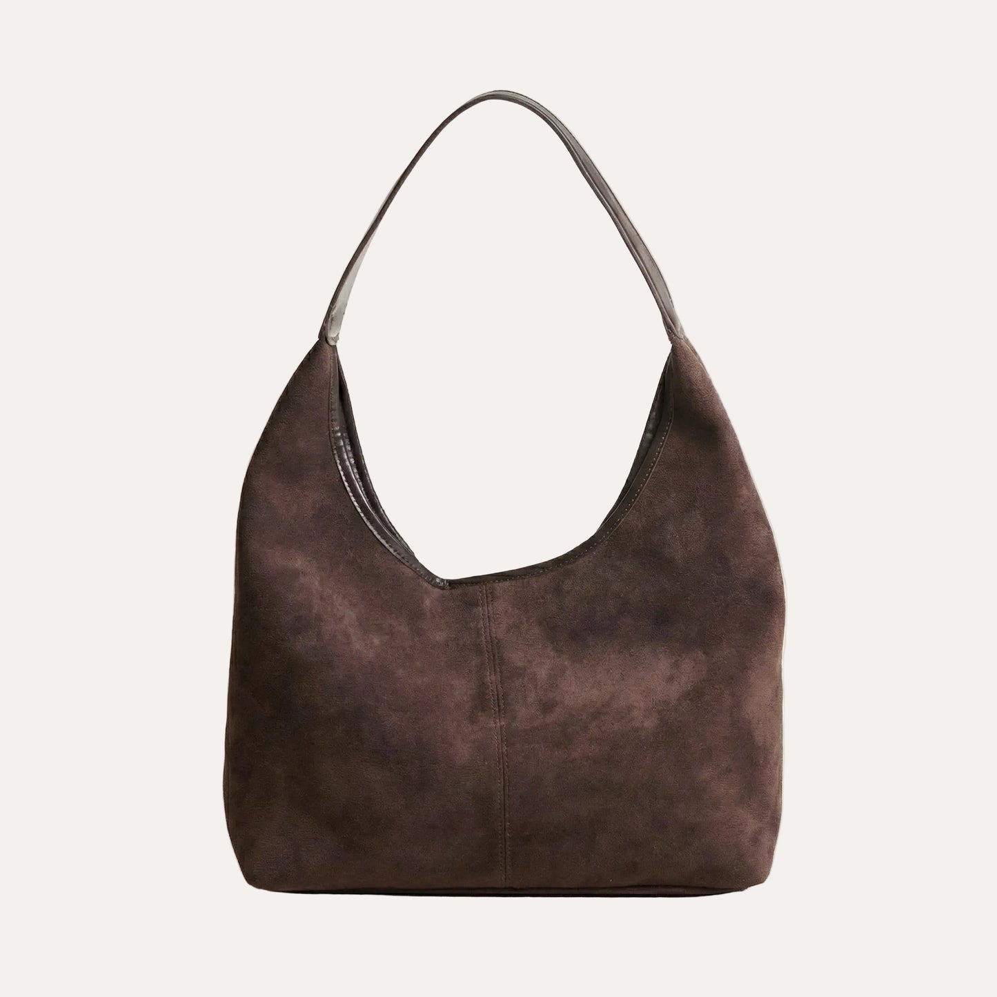 Sura Daily Tote Bag | Vegan Leather, Chic Suede Look