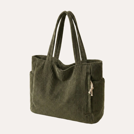 Corduroy Tote Bag for Everyday Use