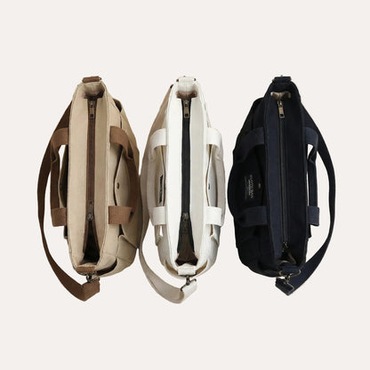 Uriah Tote Bag | Large Capacity Canvas for Students