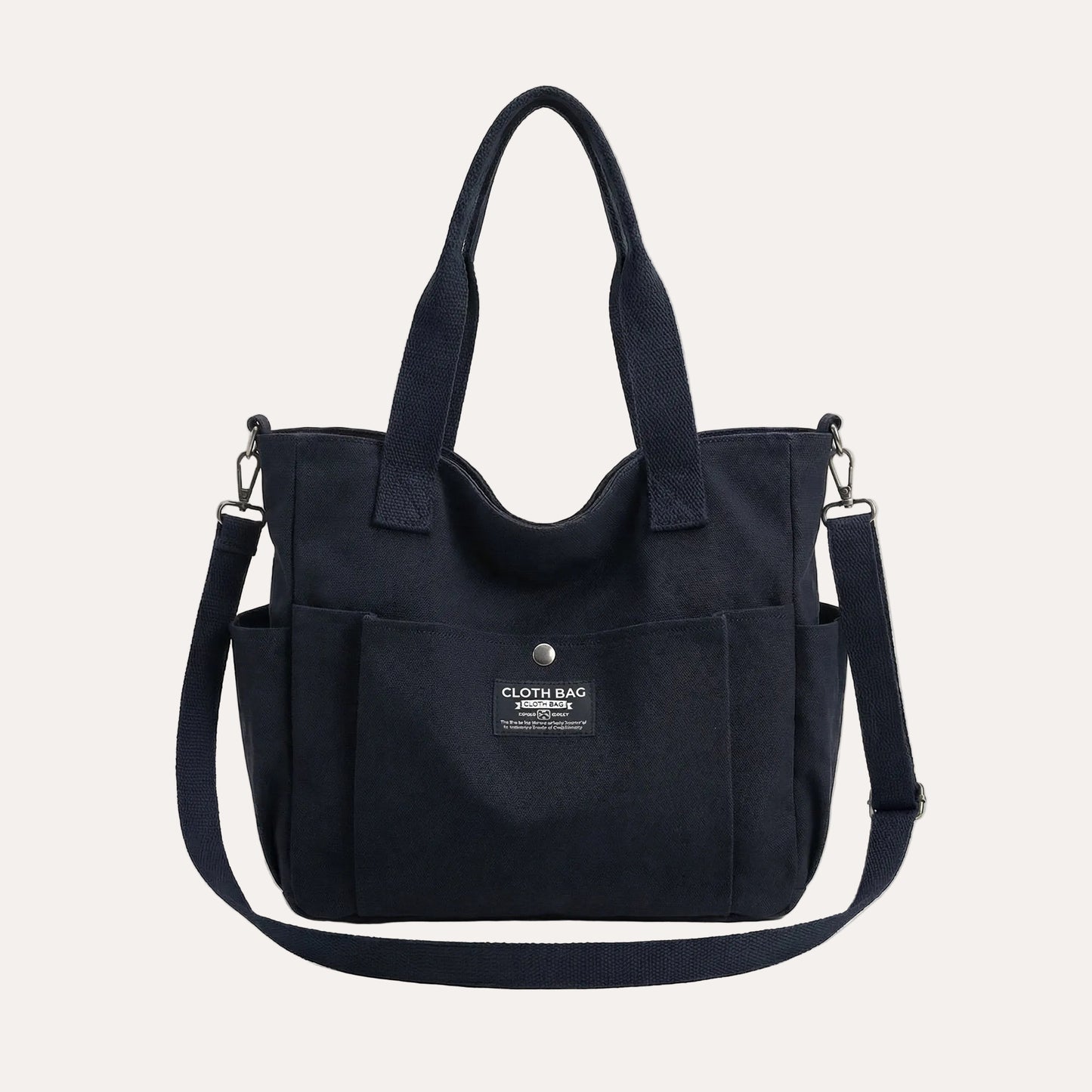 Uriah Tote Bag | Large Capacity Canvas for Students