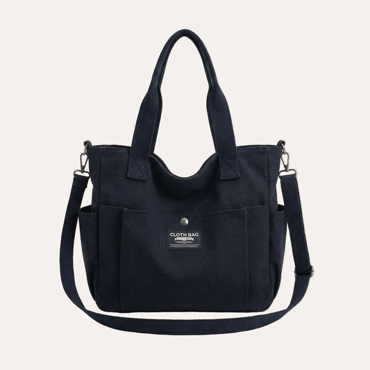 Uriah Tote Bag | Large Capacity Canvas for Students