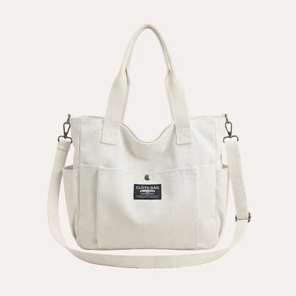 Uriah Tote Bag | Large Capacity Canvas for Students