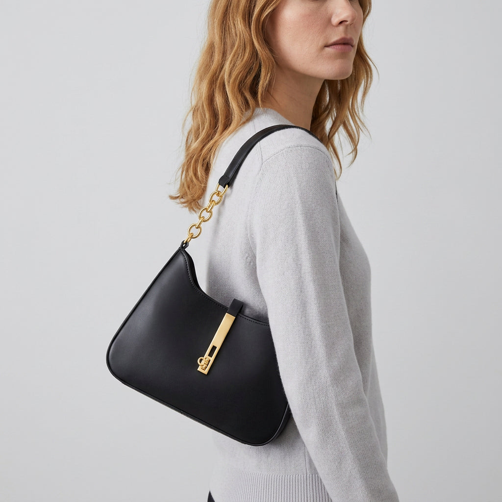 Allia | Shoulder Bag - Plus size model