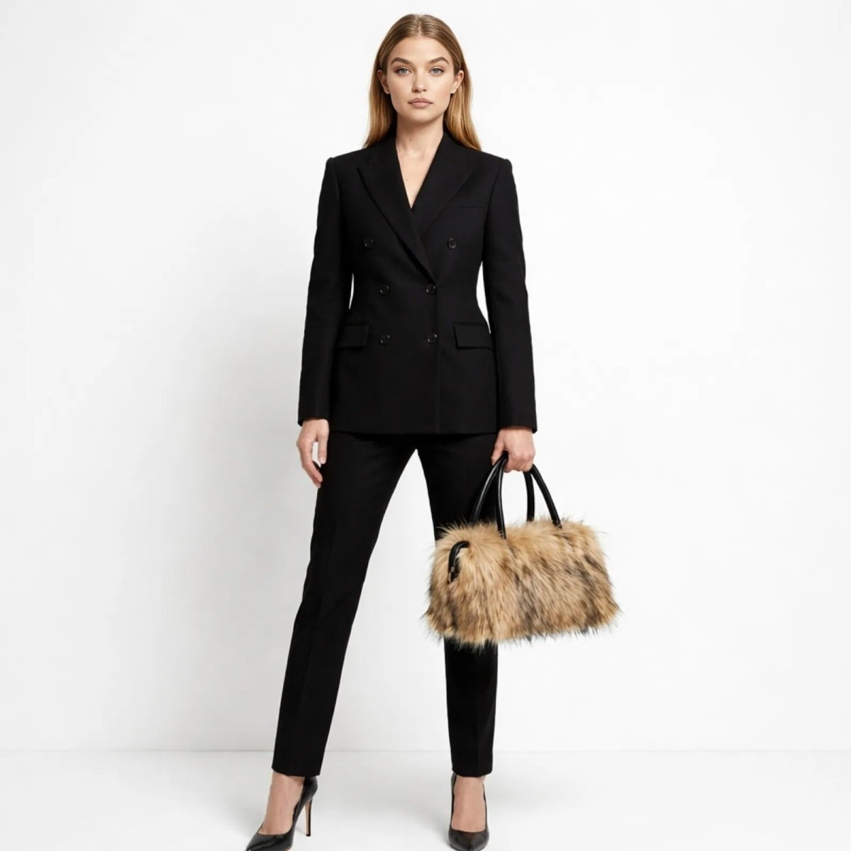 Willowbrook Tote Bag - Luxurious Faux Fur Everyday Carry