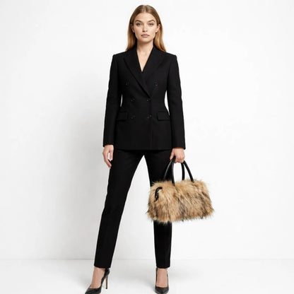 Willowbrook Tote Bag - Luxurious Faux Fur Everyday Carry