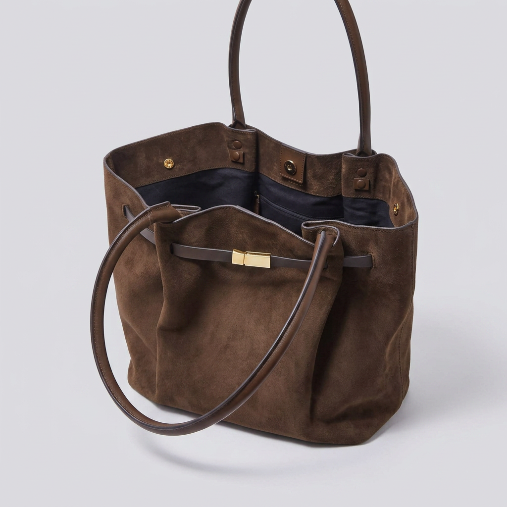 Melai Shopper Bag - Plus size model