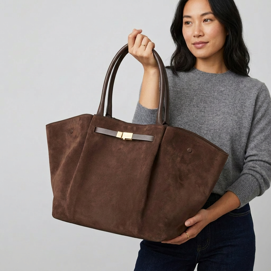 Melai Shopper Bag - Plus size model